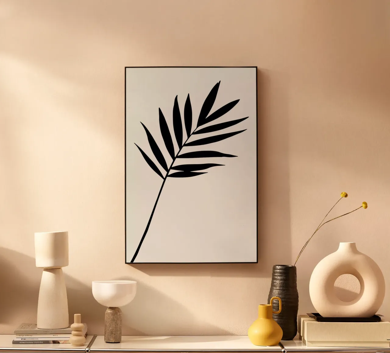 Leaf Specimen Palm acrylic glass by Oh Darling