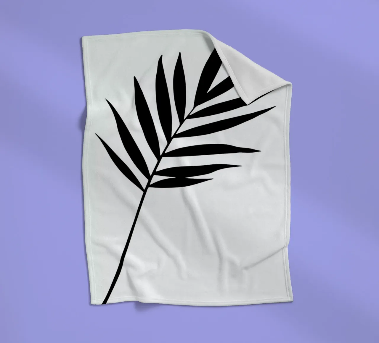 Leaf Specimen Palm coperta in pile da Oh Darling
