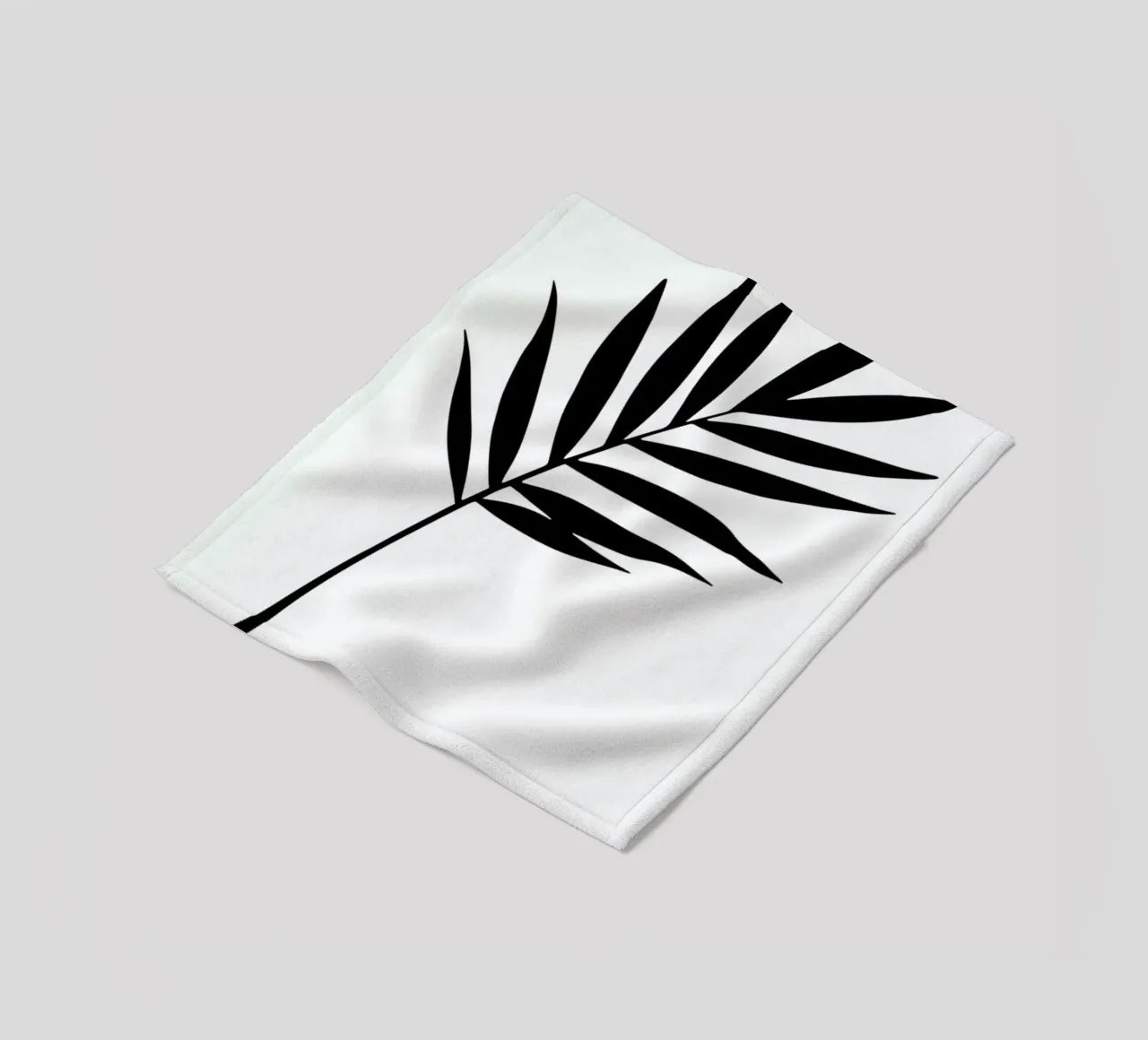 Leaf Specimen Palm coperta in pile da Oh Darling