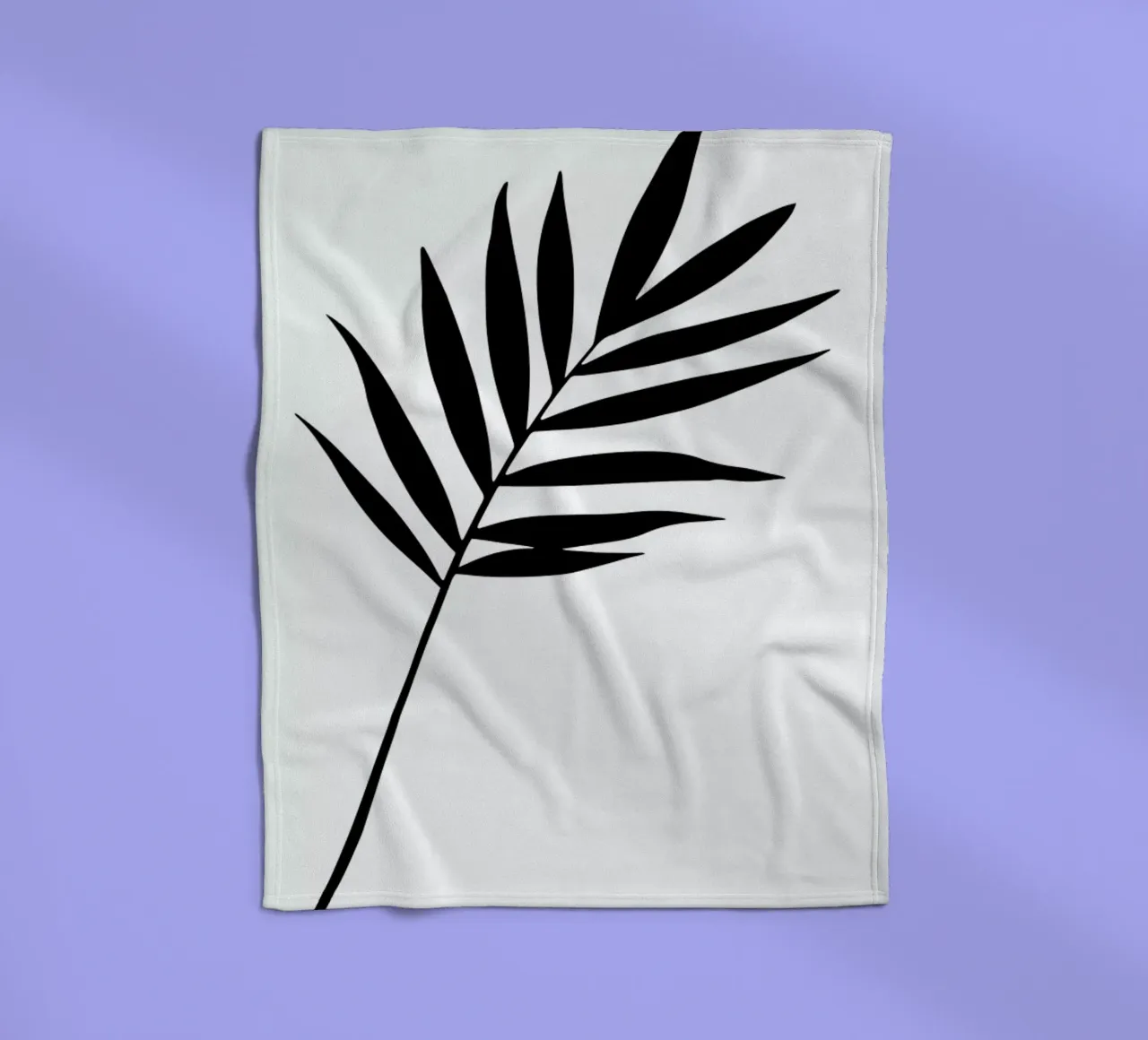 Leaf Specimen Palm coperta in pile da Oh Darling