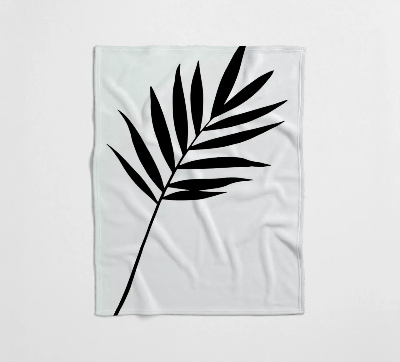 Leaf Specimen Palm coperta in pile da Oh Darling