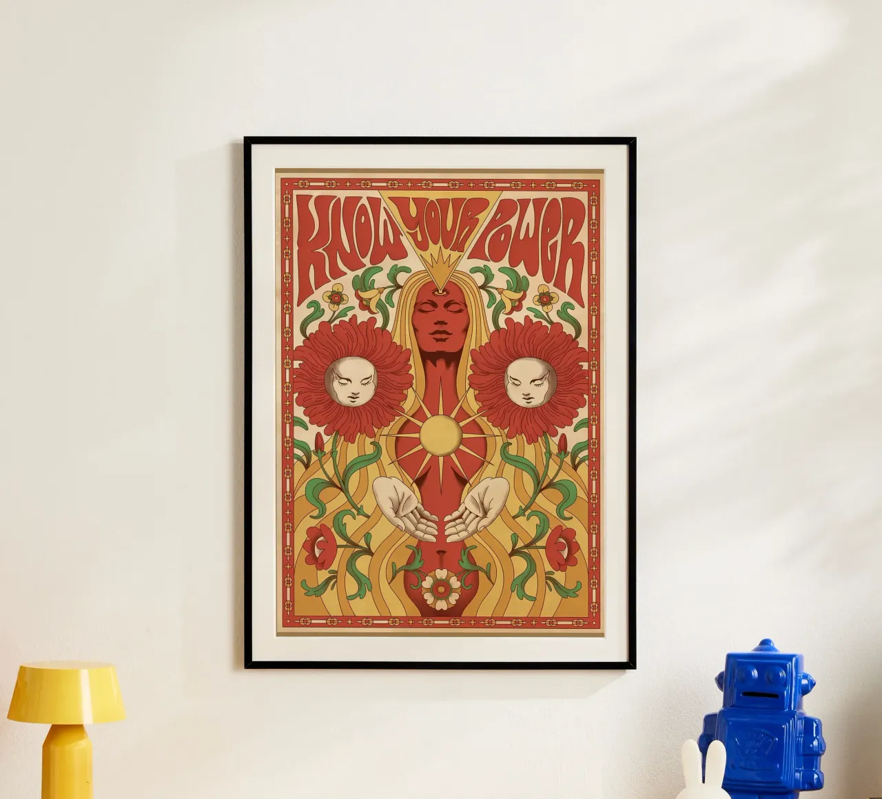 Femminismo Donne Potere Hippy carta hahnemühle da diedrich