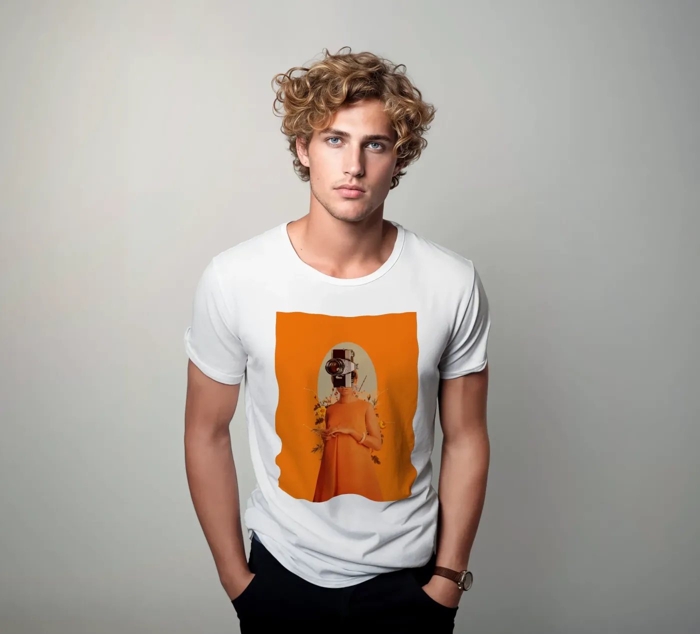Camerahead t-shirt da Frank Moth