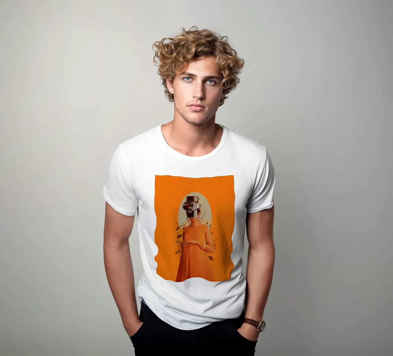 Camerahead t-shirt da Frank Moth