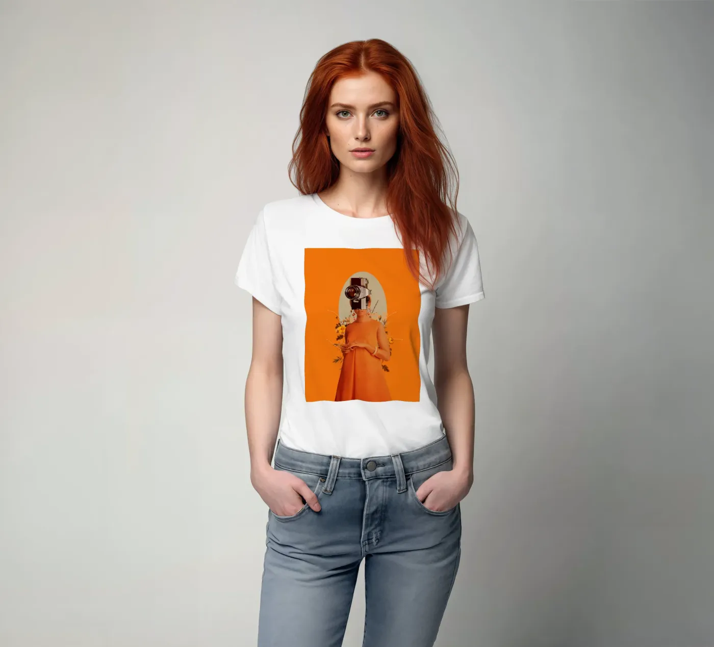Camerahead t-shirt da Frank Moth