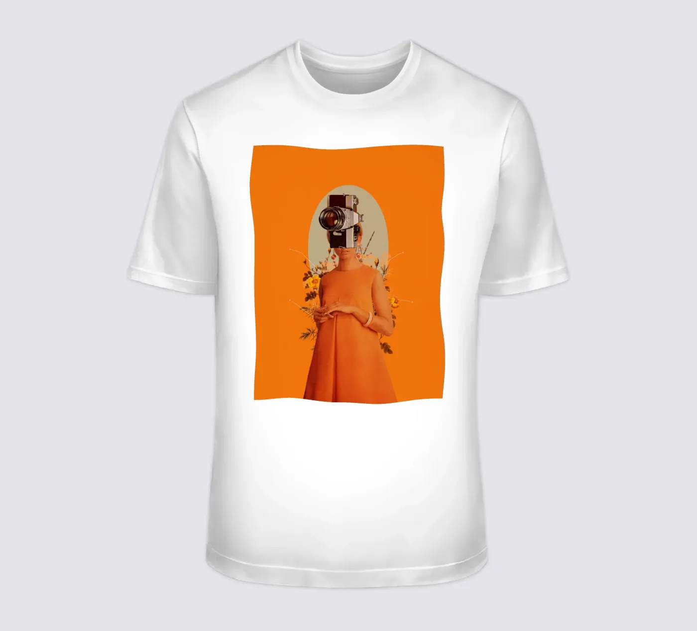 Camerahead t-shirt by Frank Moth