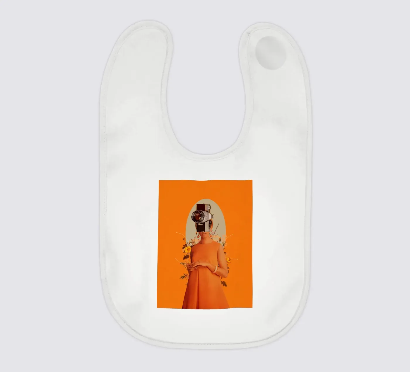 Camerahead Babylätzchen von Frank Moth