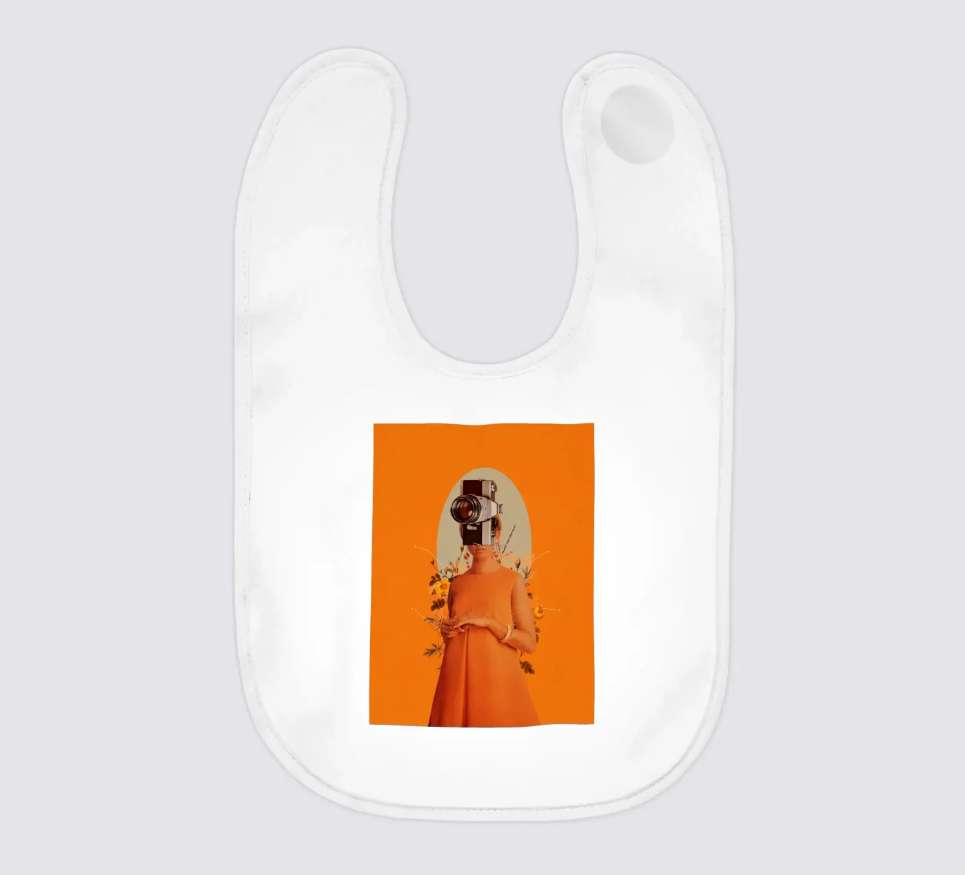 Camerahead Babylätzchen von Frank Moth