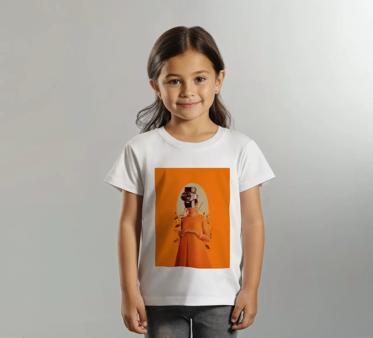 Camerahead t-shirt bambini da Frank Moth