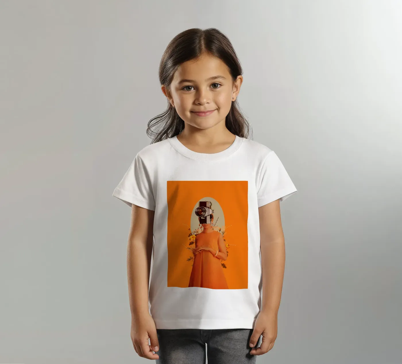 Camerahead kids t-shirt by Frank Moth