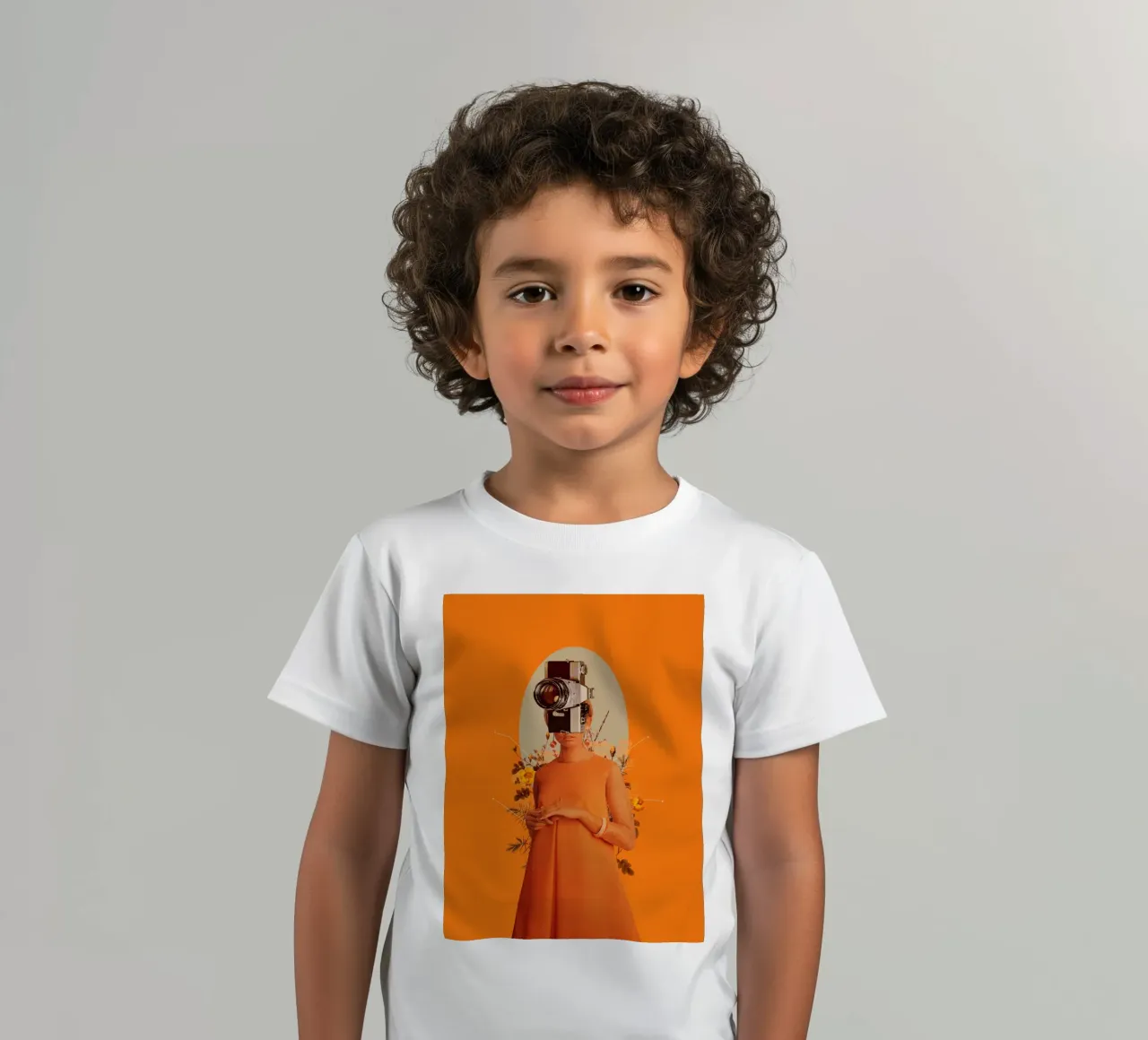 Camerahead t-shirt bambini da Frank Moth