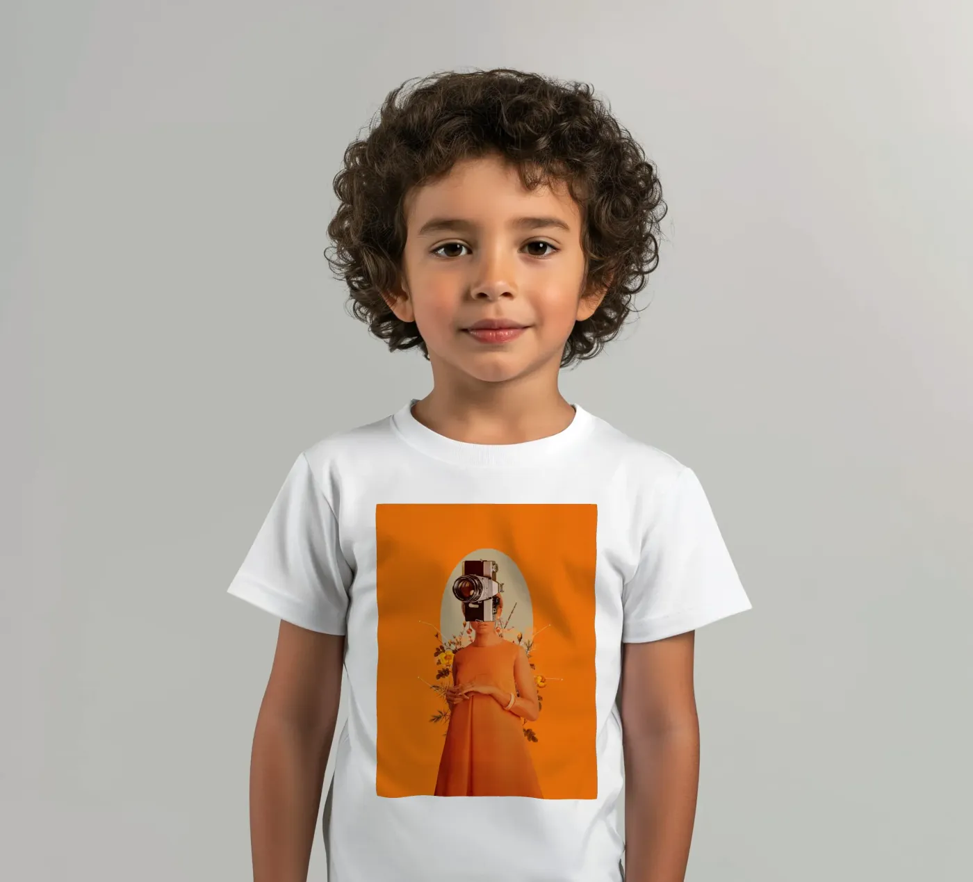 Camerahead kids t-shirt by Frank Moth