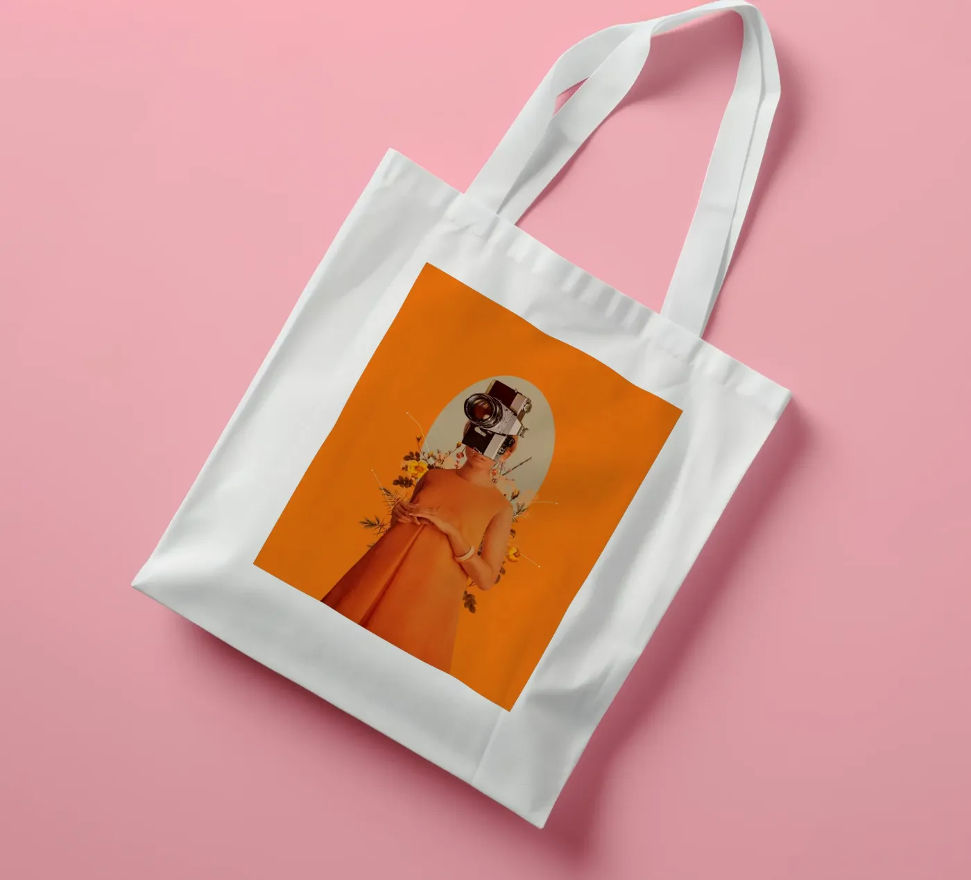 Camerahead tote bag by Frank Moth