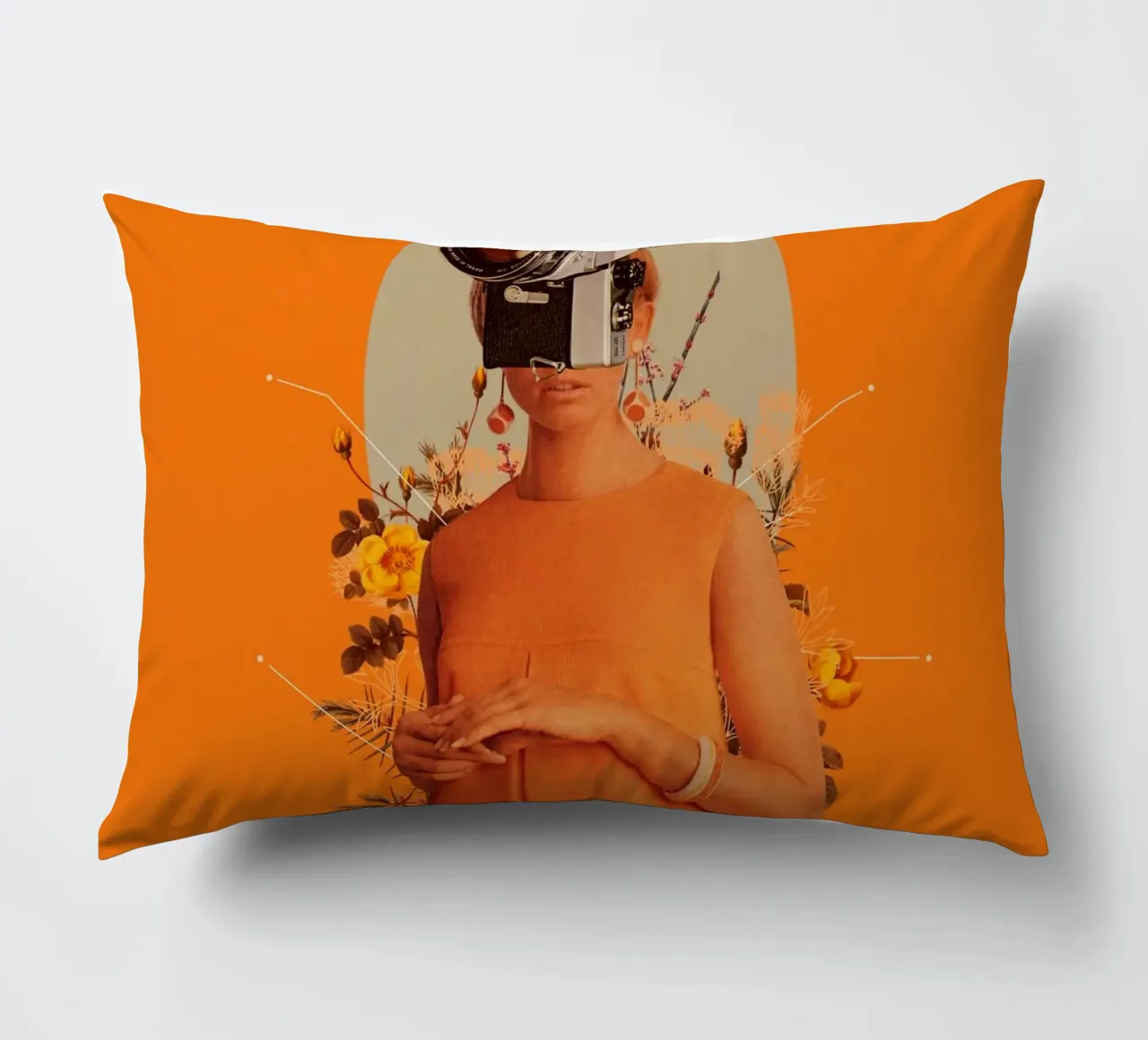 Camerahead cuscino da Frank Moth