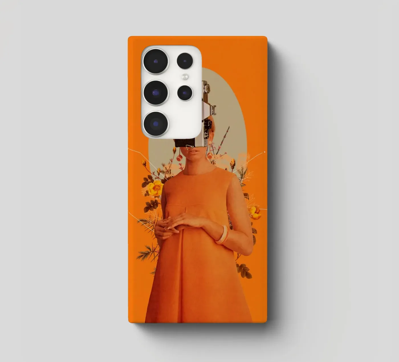 Camerahead samsung phone case by Frank Moth