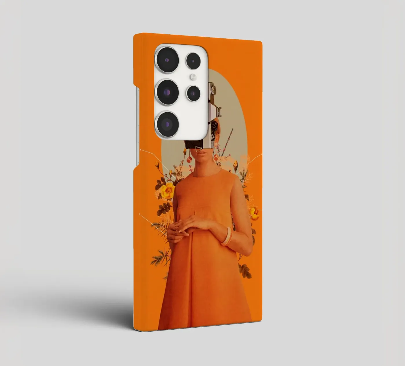 Camerahead samsung phone case by Frank Moth