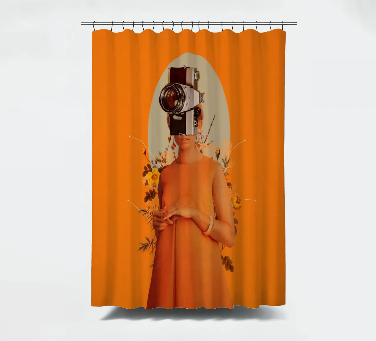 Camerahead Duschvorhang von Frank Moth