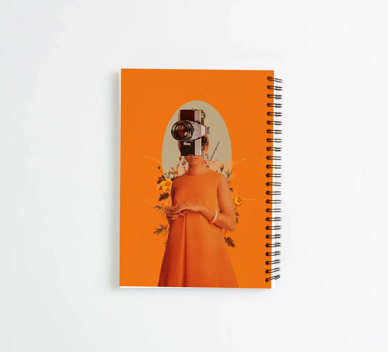 Camerahead spiral notebook by Frank Moth