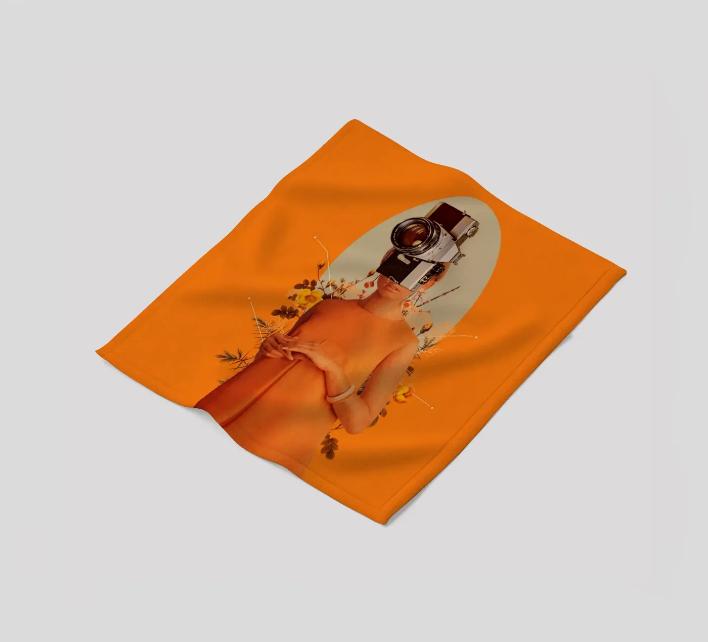 Camerahead fleecedeken van Frank Moth