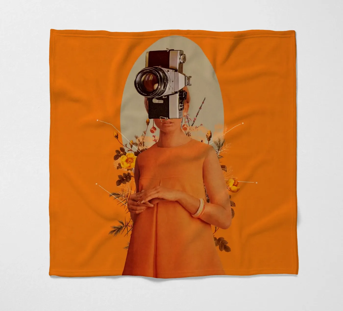 Camerahead fleecedeken van Frank Moth