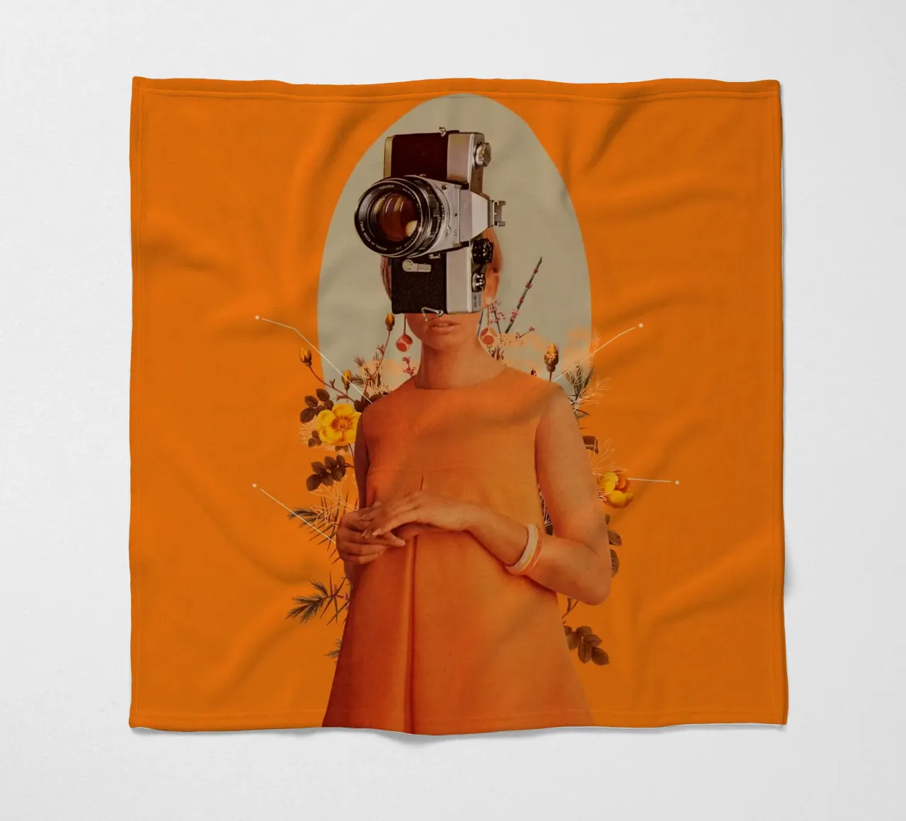 Camerahead Fleecedecke von Frank Moth