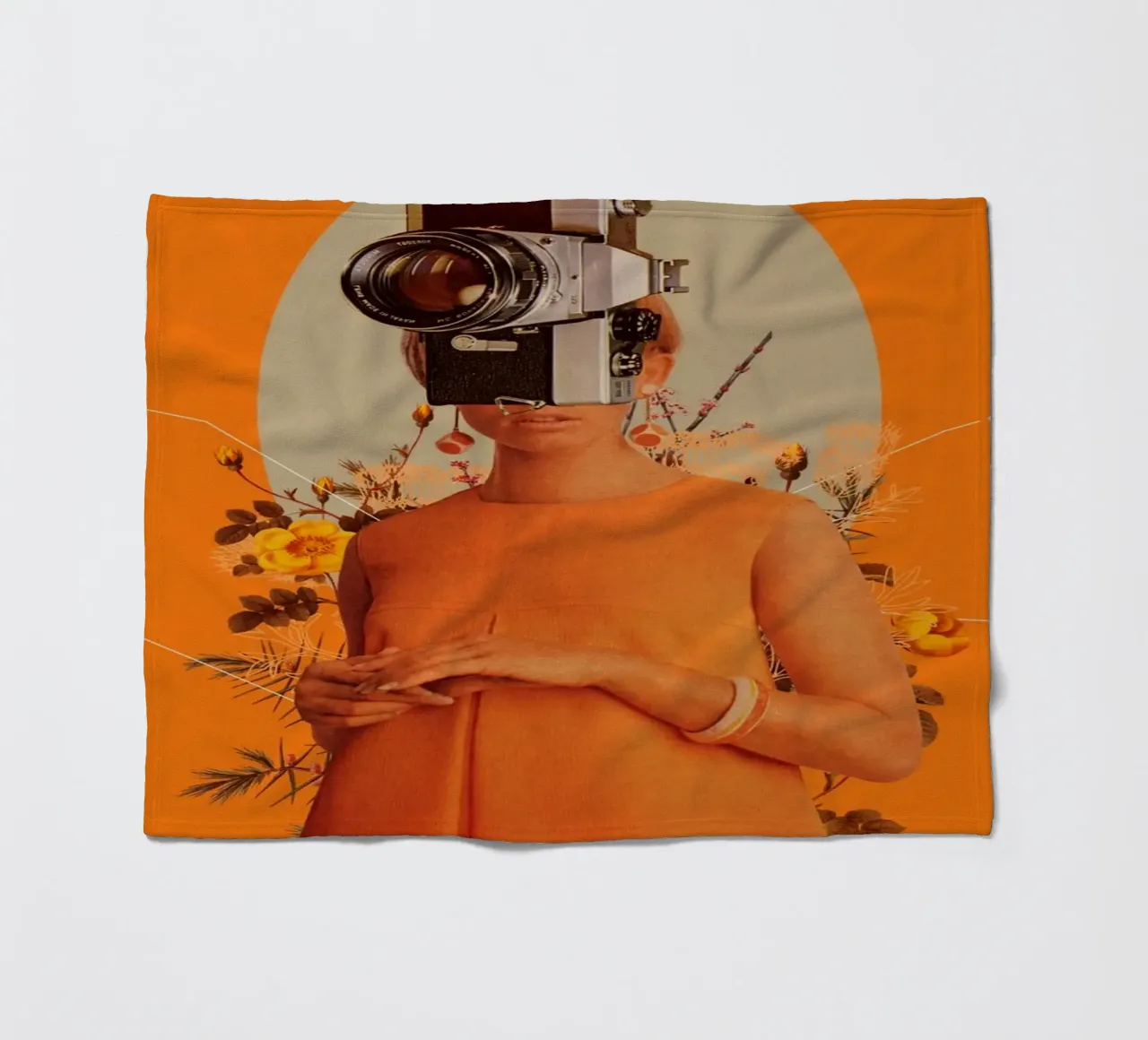 Camerahead Fleecedecke von Frank Moth