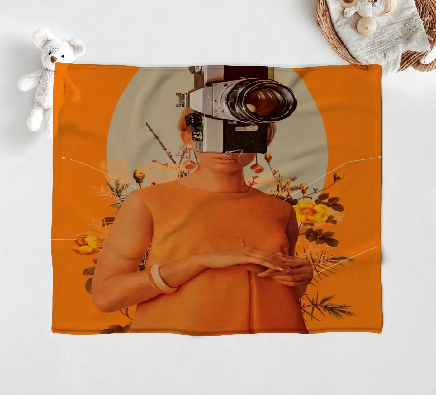 Camerahead Fleecedecke von Frank Moth