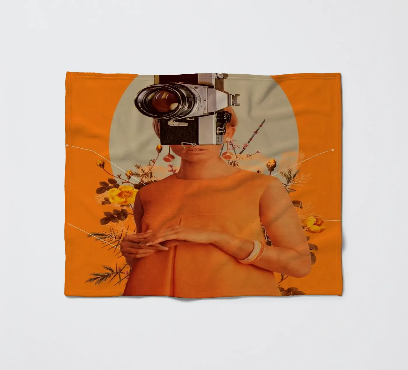 Camerahead fleecedeken van Frank Moth