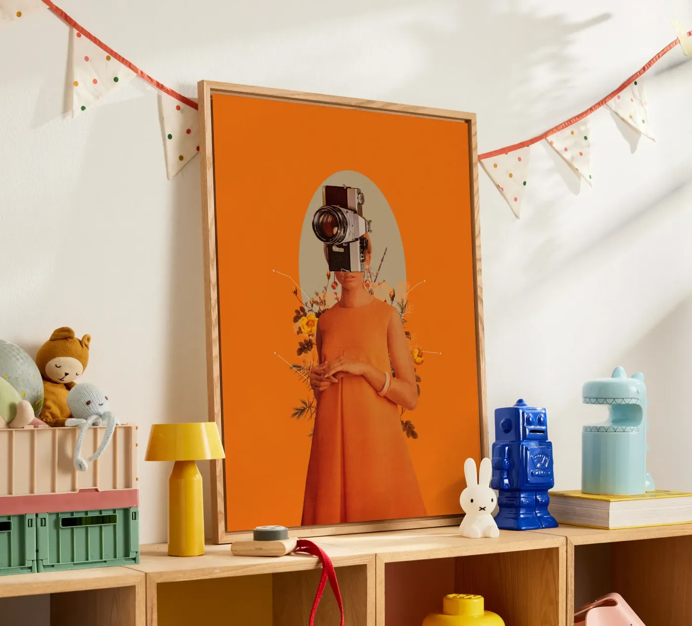 Camerahead acryl van Frank Moth