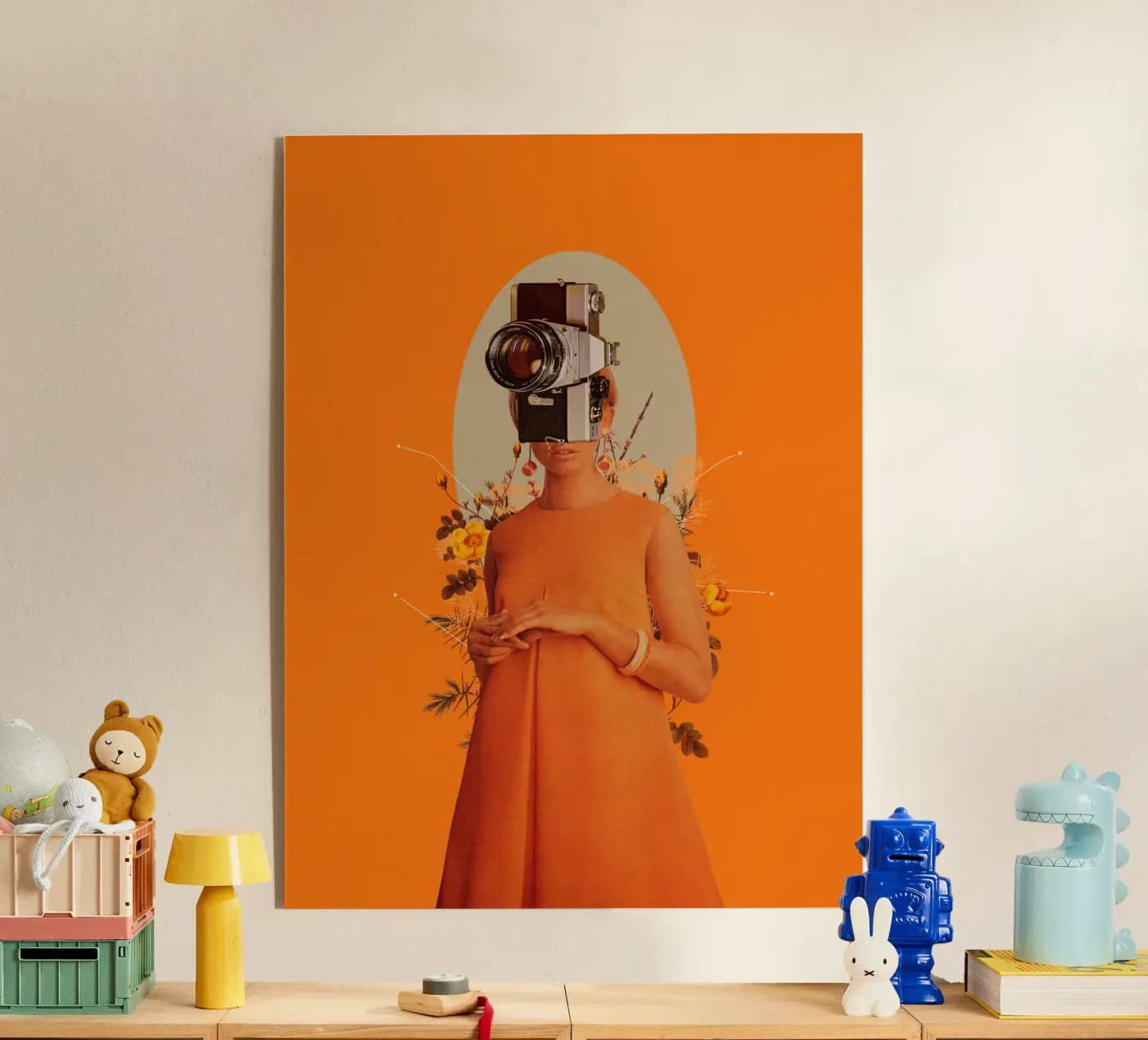 Camerahead acryl van Frank Moth