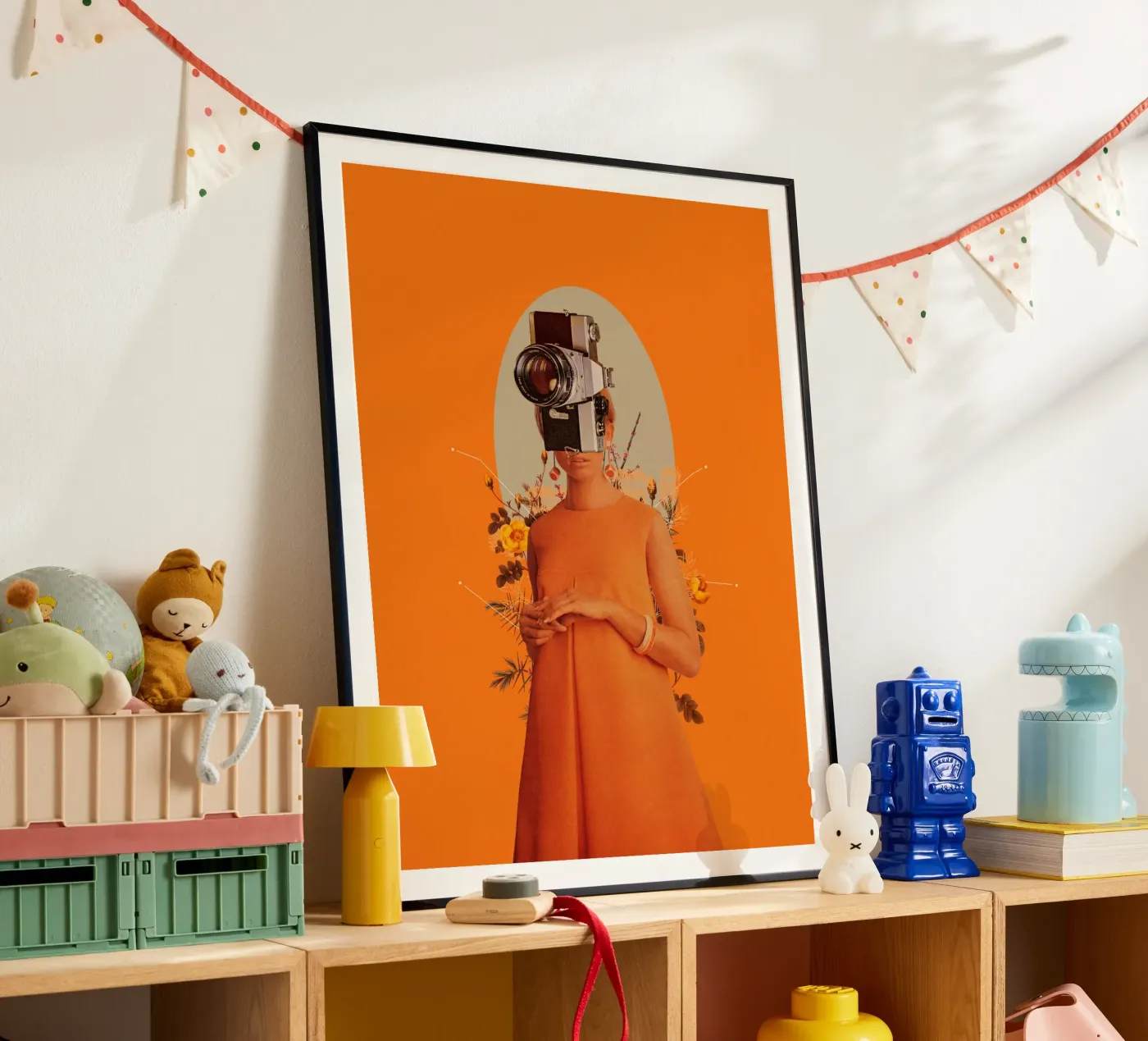 Camerahead Poster von Frank Moth