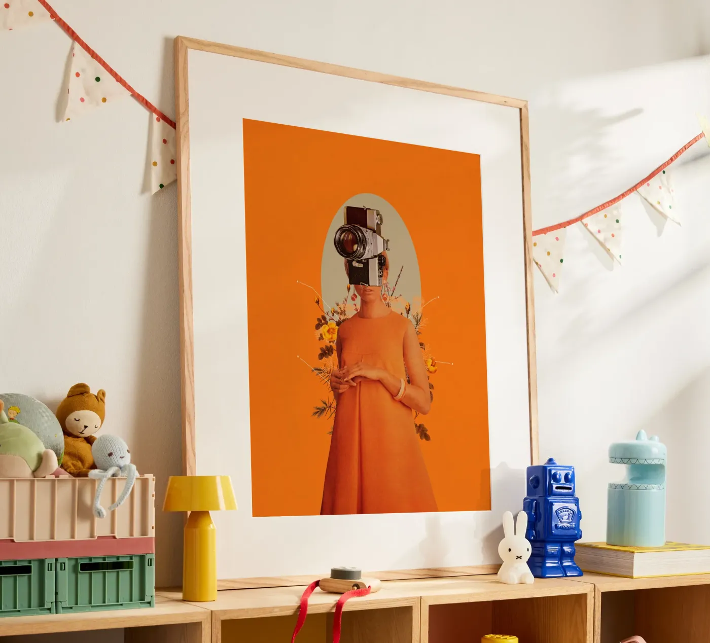 Camerahead poster by Frank Moth