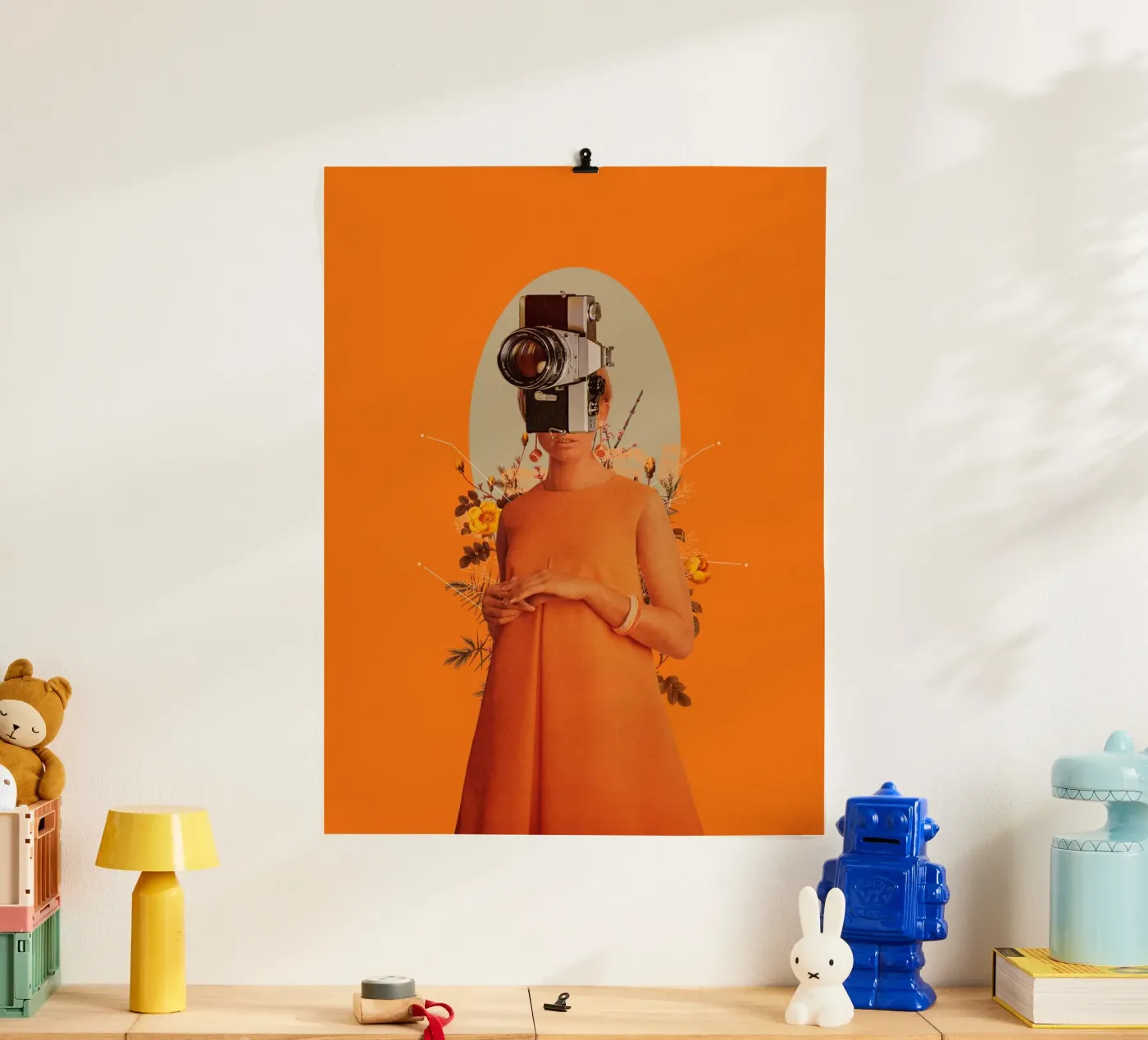 Camerahead poster by Frank Moth