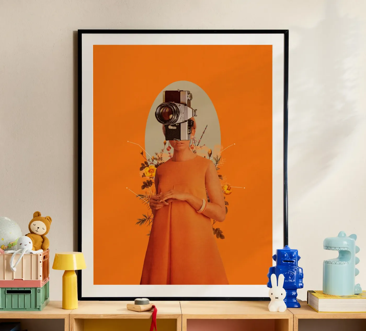 Camerahead Poster von Frank Moth