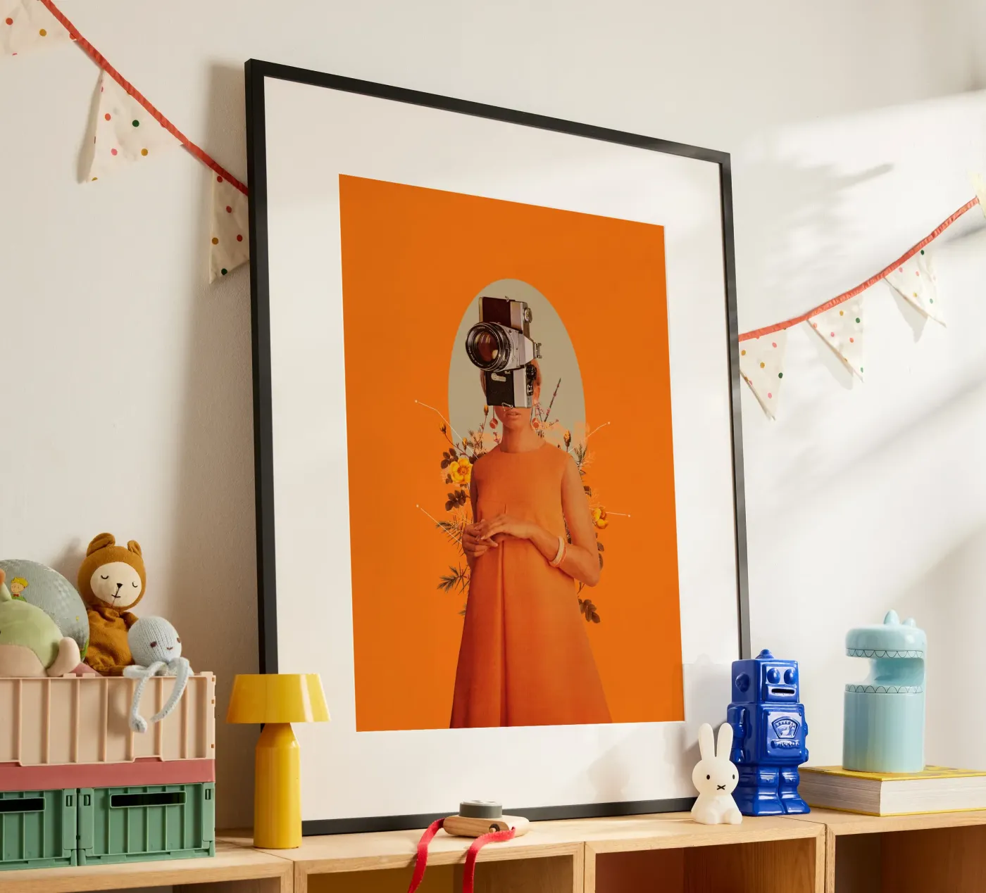 Camerahead Poster von Frank Moth