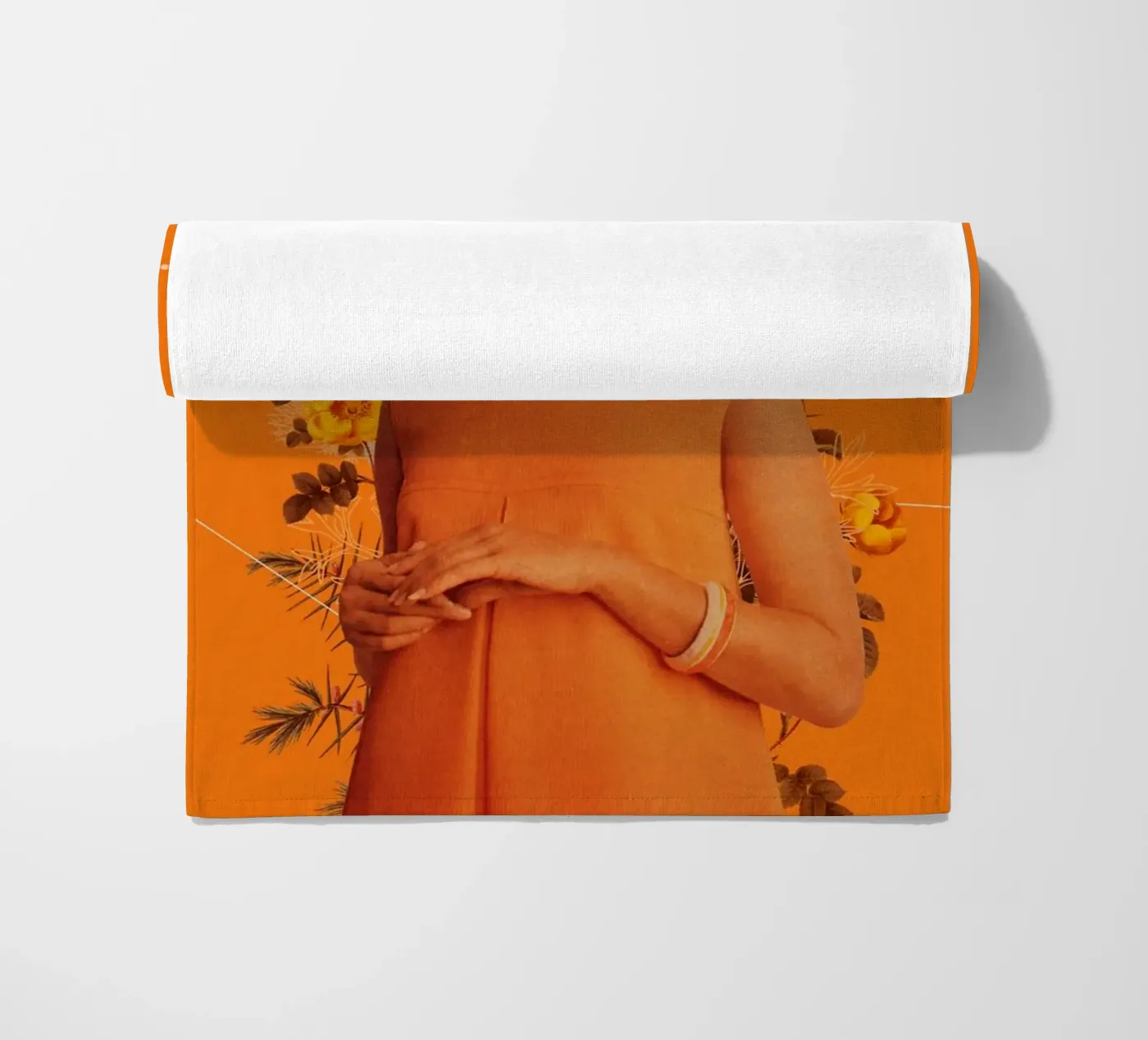 Camerahead beach towel by Frank Moth