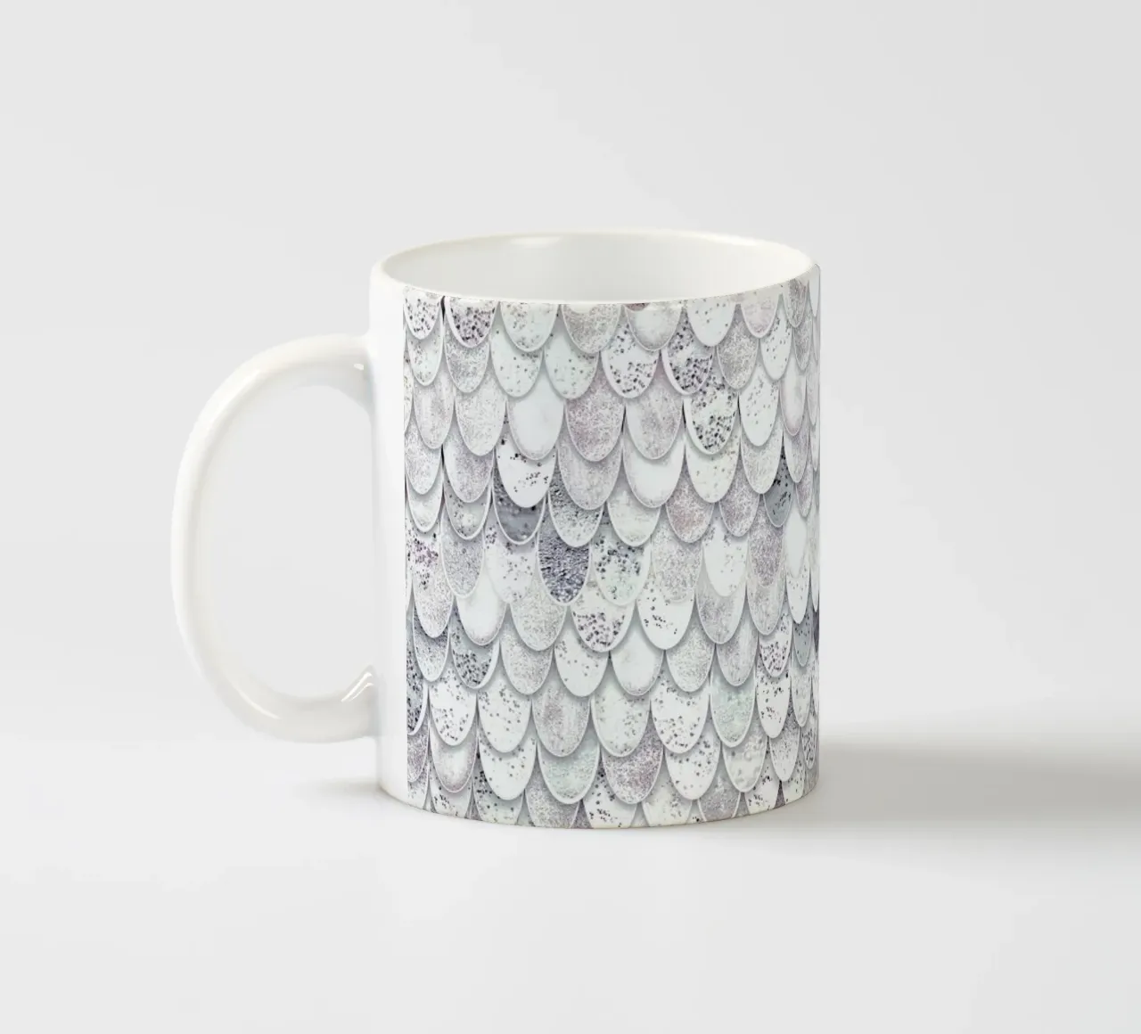 Magic Mermaid White tazza in ceramica da Monika Strigel