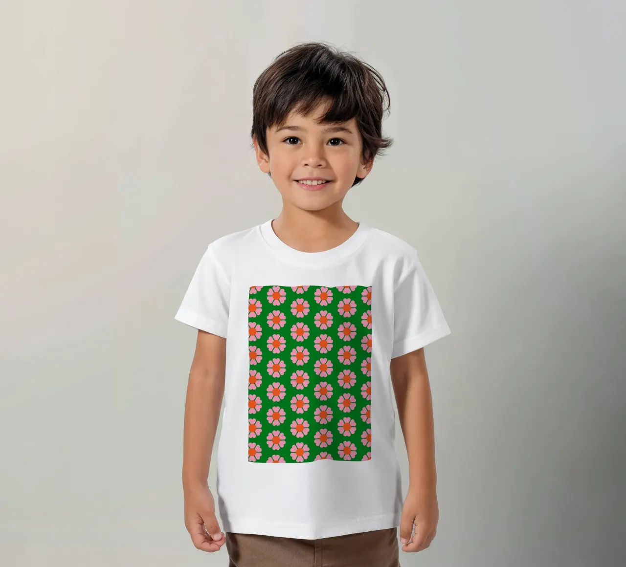 Modello Groovy Retro 17 t-shirt bambini da diedrich