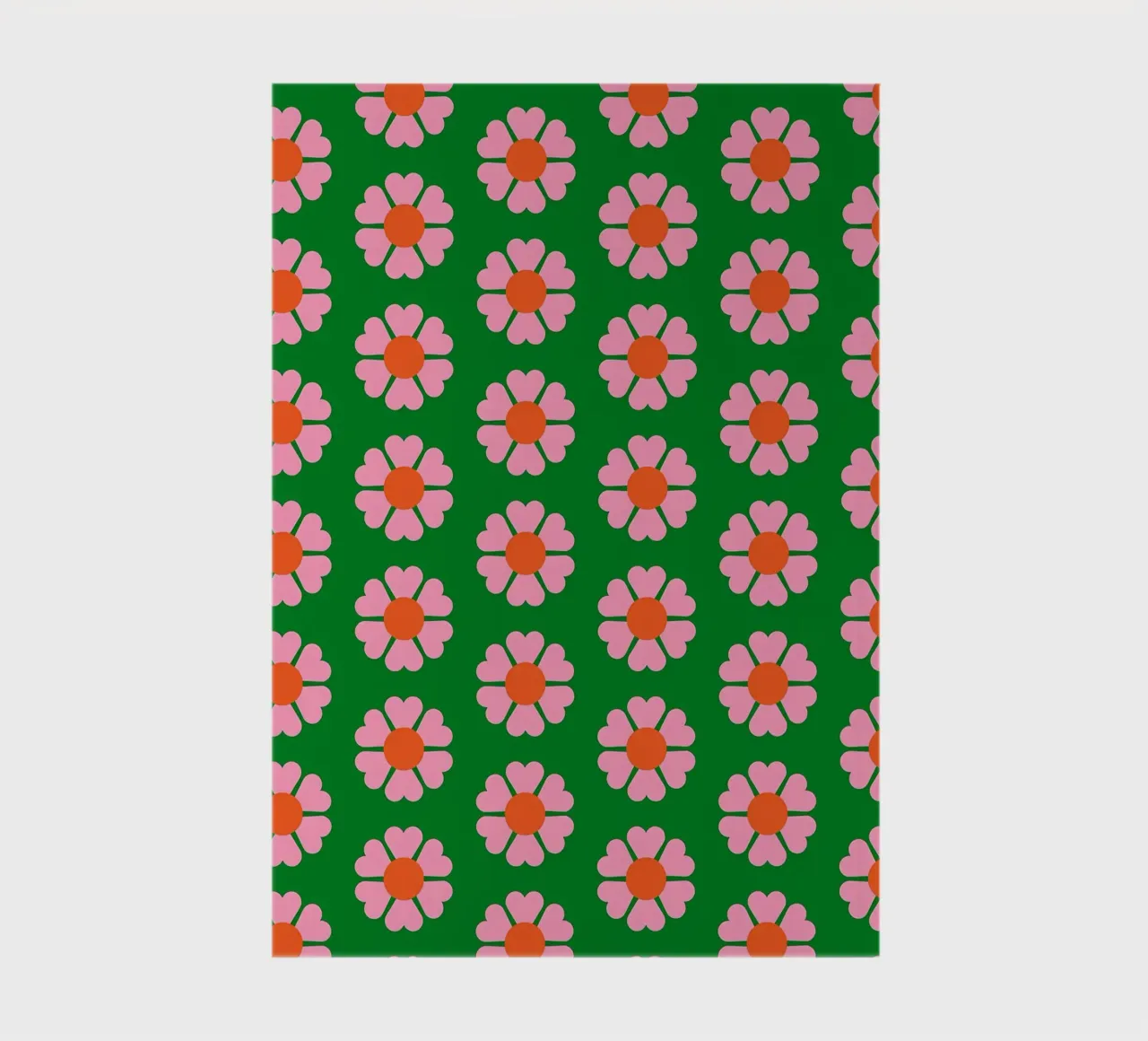 Groovy Retro Pattern 17 notebook by diedrich
