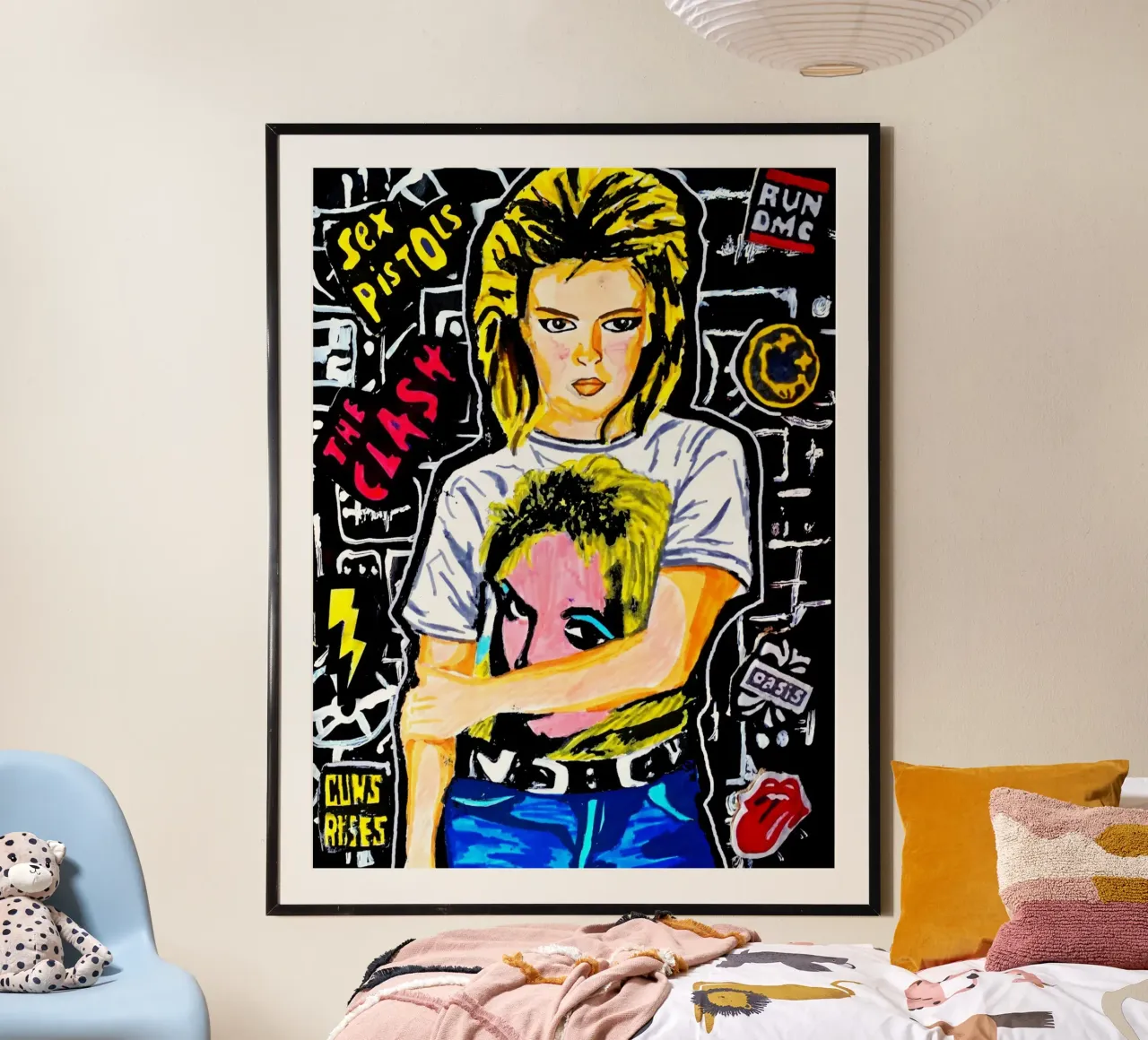 Mixed Tape Muse🤘⚡ poster con telaio in plastica da Eni Brandon