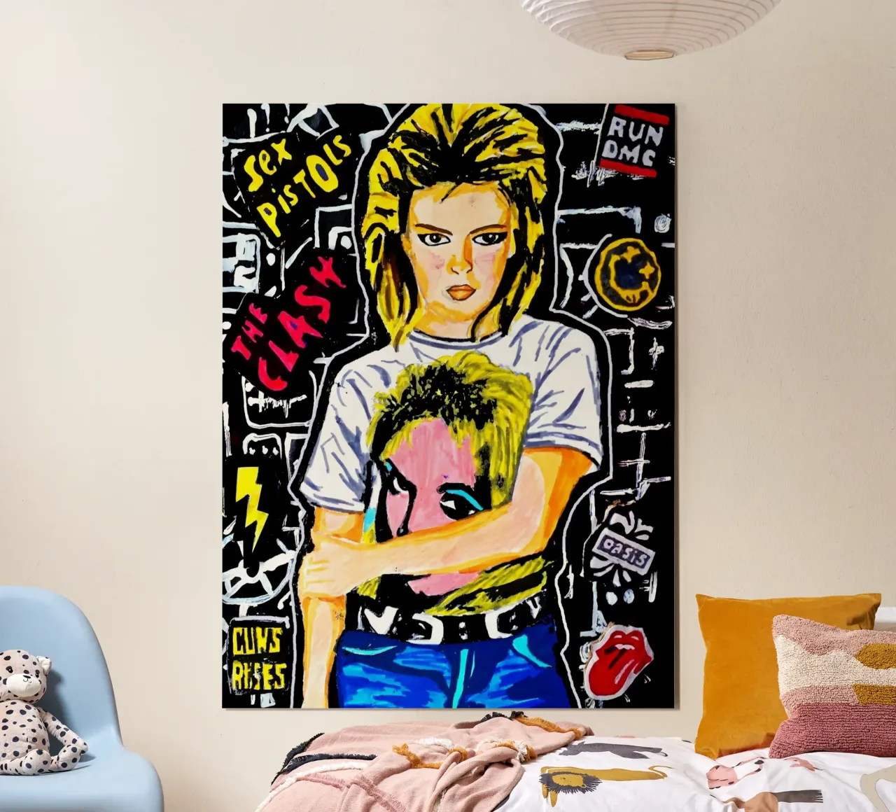 Mixed Tape Muse🤘⚡ poster con telaio in plastica da Eni Brandon