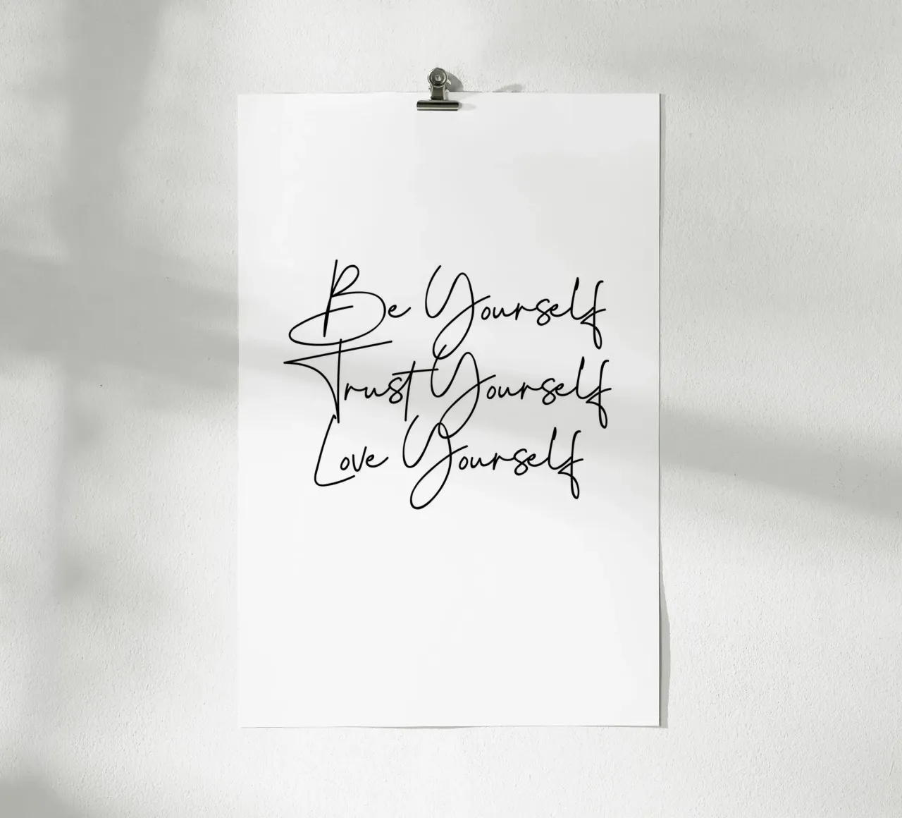 Yourself poster by KRUTH DESIGN