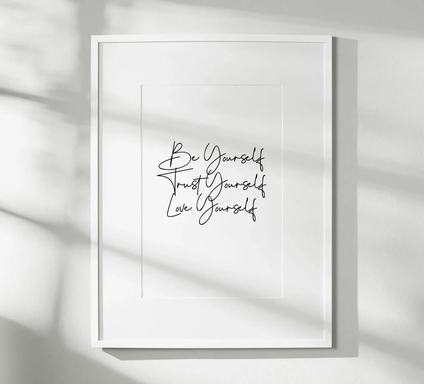 Yourself poster van KRUTH DESIGN