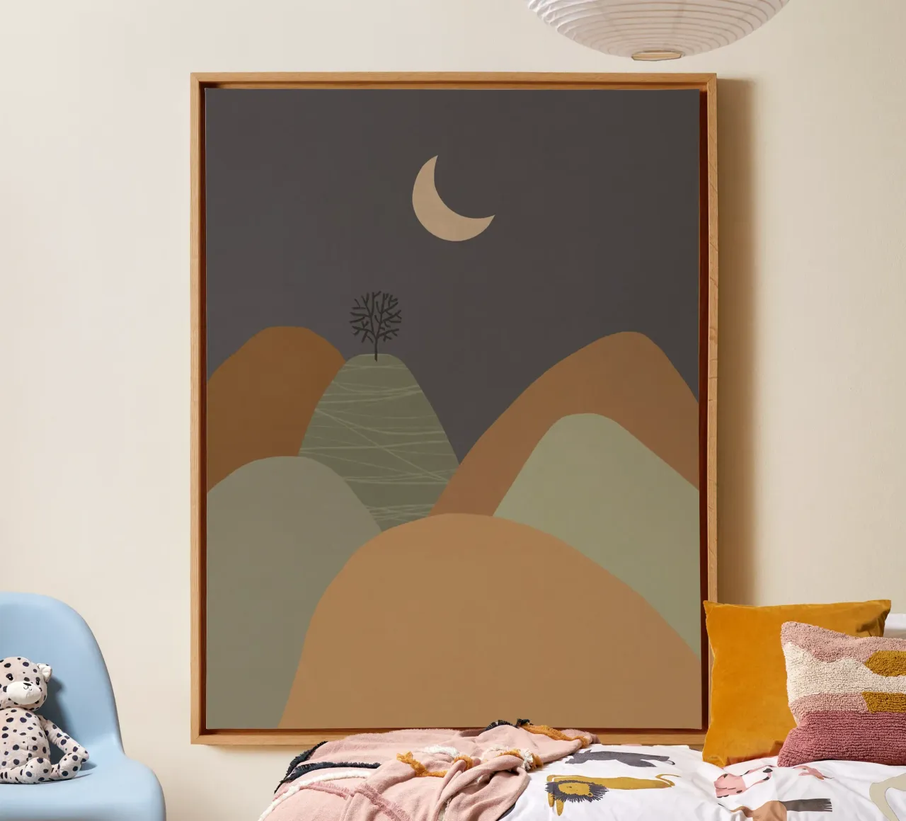 Berge #3 Leinwand von Alisa Galitsyna