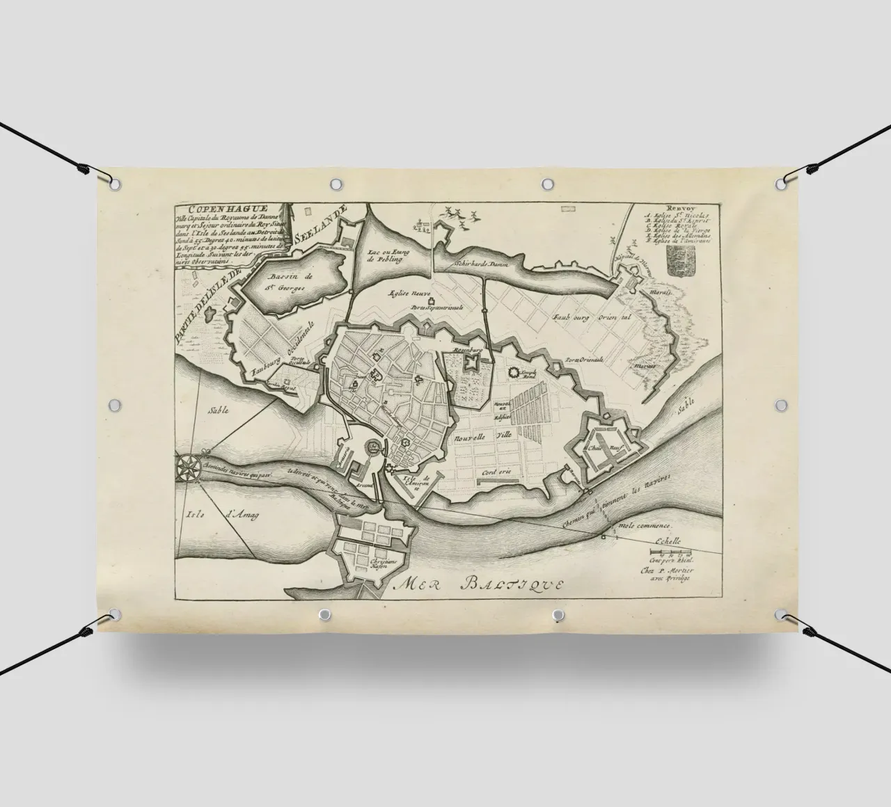 Copenhagen, Denmark, 1726 telo in pvc da Artokoloro Quint Lox Ltd
