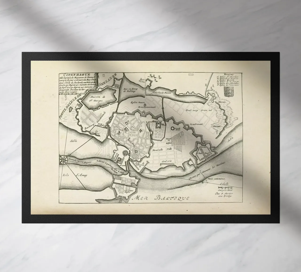 Copenhagen, Denmark, 1726 zerbino da Artokoloro Quint Lox Ltd