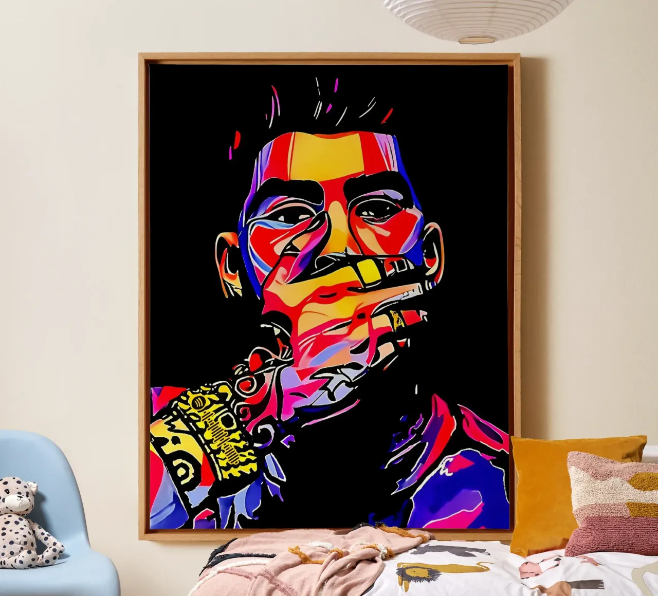 Chromatic Confessions canvas by Eni Brandon