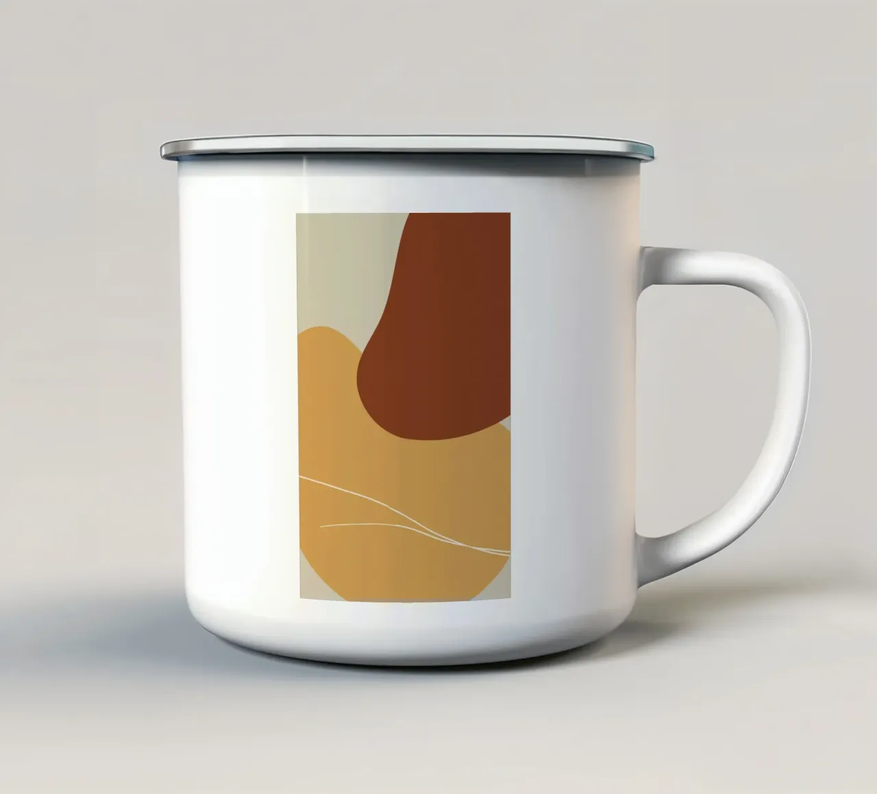 Movement 8 tazza in smalto da Pure