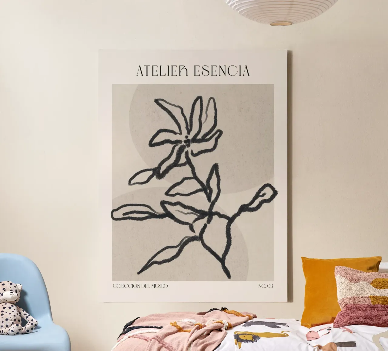 Art Bohemian No 64 tela da treechild