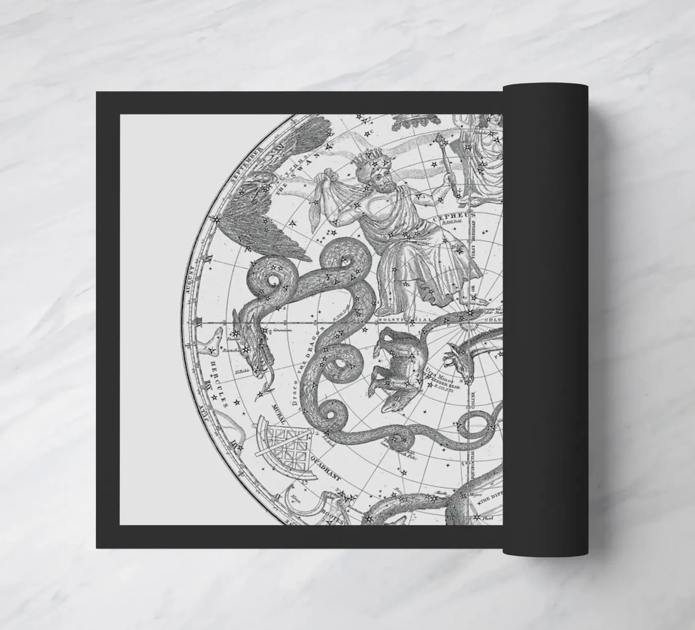 The Constellations deurmat van Astër